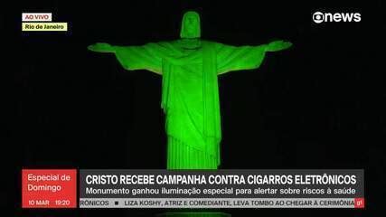 Cristo Redentor Recebe Ilumina O Especial Em Campanha Que Alerta Para