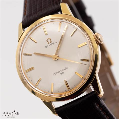 Vintage Omega Seamaster 30 Guilloché Dial 1963 Marcels Watch