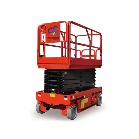 Electric Scissor Lift 8m Hydraulic Mobile Scissor Lift Self Propelled