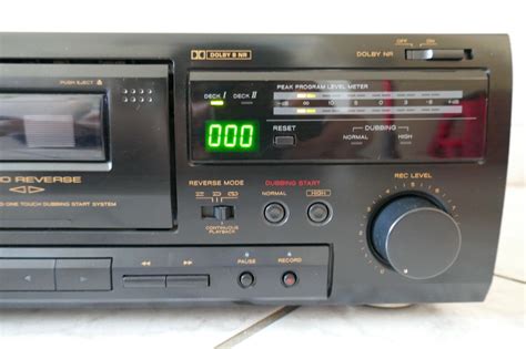 LECTEUR DE CASSETTE TEAC W 600R STEREO DOUBLE CASSETTE DECK VINTAGE