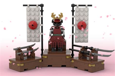 LEGO IDEAS Samurai Armory Armor Display