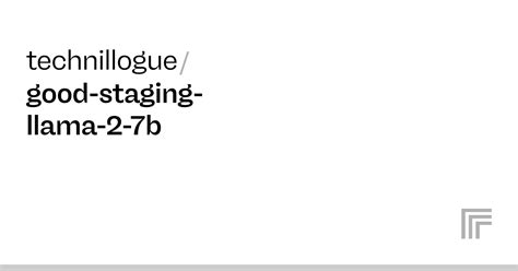 Technillogue Good Staging Llama 2 7b Run With An API On Replicate