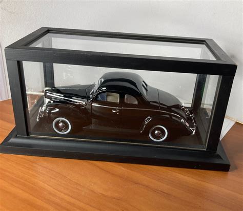 1040 Ford Sedan Scale 1:18 #73108. With Glass and Wood Display Case ...