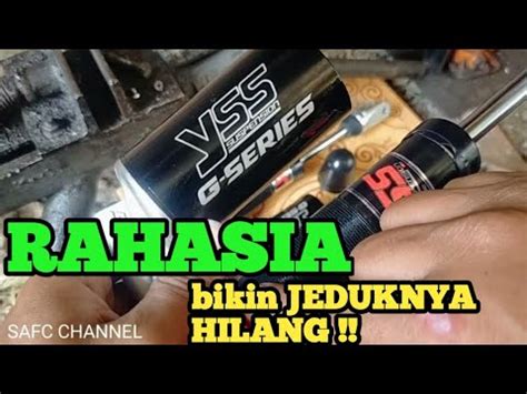 Servis Sok Yss G Series Jeduk Dan Bunyi Berdecit Youtube