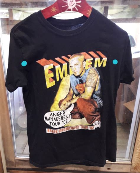 2002 Eminem Anger Management Concert Tour T Shirt Gem