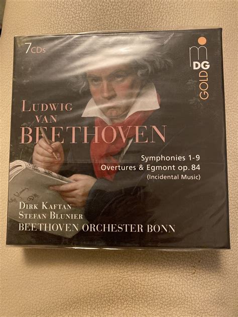 Beethoven Cds Symphonies 1 9 Overtures And Egmont Op 84 1 9 760623217024