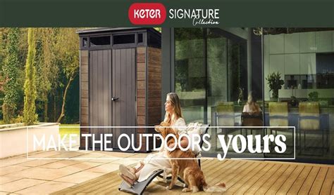 Keters Innovative Signature Collection Redefines Sustainable Outdoor