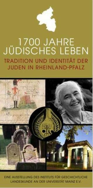 1 700 Jahre Jüdisches Leben In Rheinland Pfalz Wanderausstellung