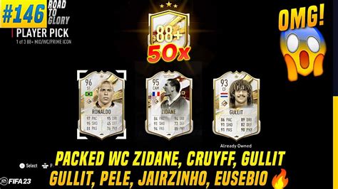 Omg Packed Wc Gullit Zidane Pele Opening X Mid Wc Prime Icon