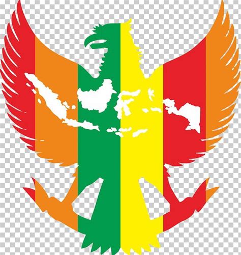 National Emblem Of Indonesia Pancasila Garuda Bhinneka Tunggal Ika Png