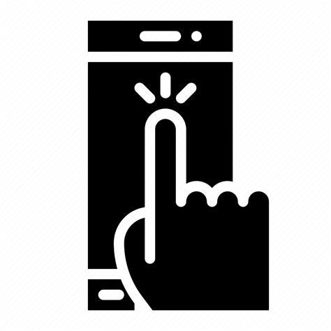 Finger Gestures Hand Screen Tap Touch Icon Download On Iconfinder