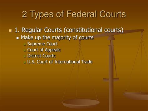 Ppt Federal Court System Powerpoint Presentation Free Download Id