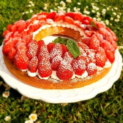 Tarte Couronne Fraises Mascarpone Guy Demarle