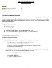 Mock Interview Reflection Assignment Doc Mock Interview Report