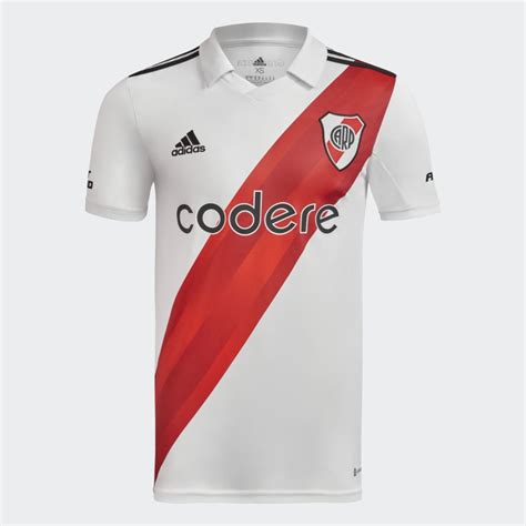 Adidas Camiseta Titular River Plate 22 23 Blanco Adidas Argentina