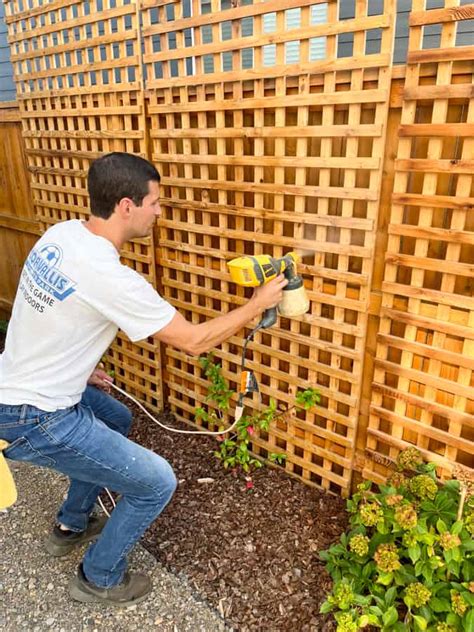 How to Stain a Wooden Fence (Ultimate Guide) - Joyful Derivatives