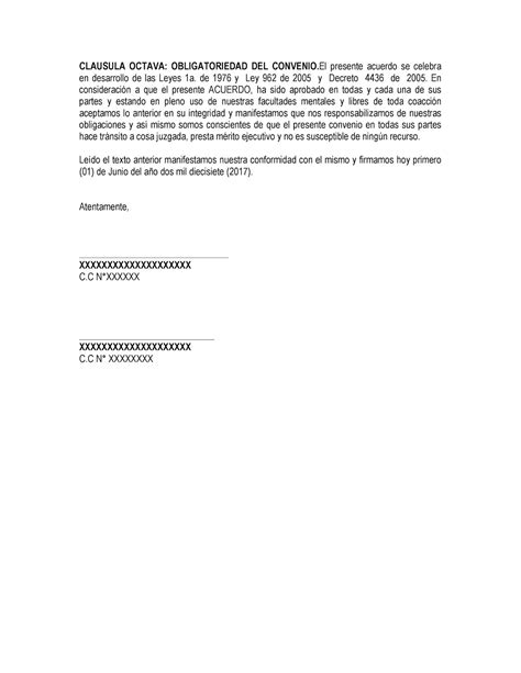 Modelo De Divorcio En Colombia Divorcio En Colombia