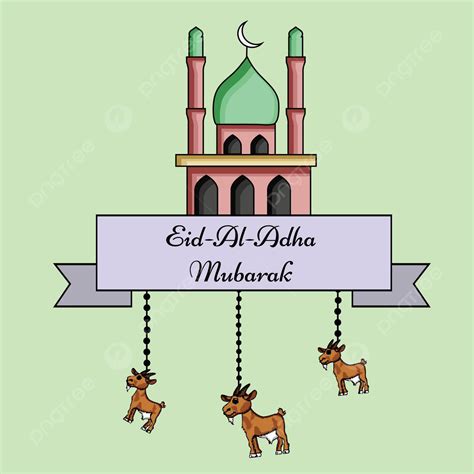 Muslim Festival Eid Al Adha Mubarak Background Religion Jashn E Eid