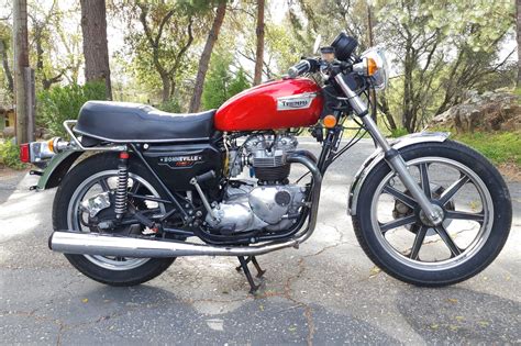No Reserve 1979 Triumph Bonneville Special T140d For Sale On Bat