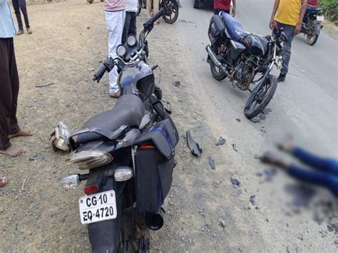 Fierce Face To Face Collision Between Two Bikes One Person Died In The