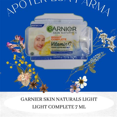 Jual Garnier Night Light Complete Yogurt Sleeping Mask Sachet Garnier