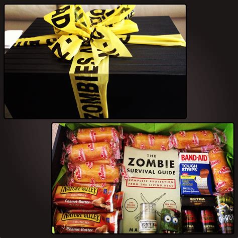 Zombie Apocalypse Survival Kit Gag T