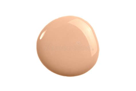 Set Of Nude Foundation Cream Smudge For Shade Color Matching Vertical Collection Of BB Cream