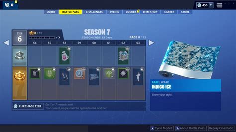 All Fortnite Season 7 Battle Pass Skins Cosmetics And Items Fortnite