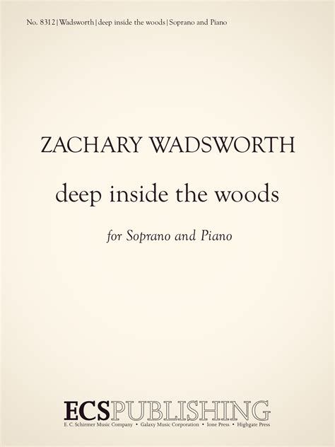 deep inside the woods — Zachary Wadsworth