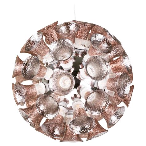 Moooi Chalice Small Suspension LED Lamp In Chromed Metal By Edward Van