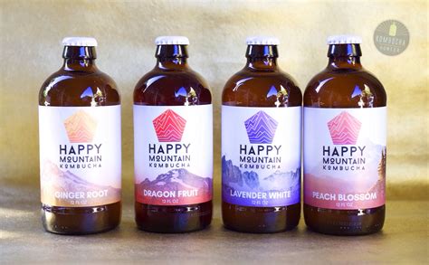 Happy Mountain Kombucha—portland Or — Kombucha Hunter