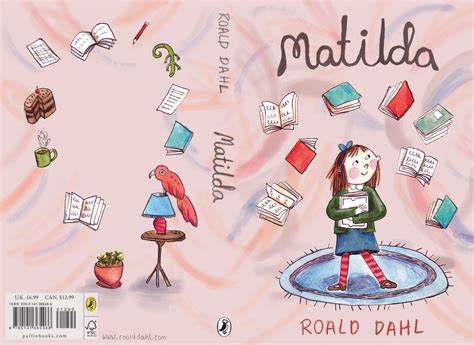 Matilda book cover - Shaw Davidson illustration | Matilda roald dahl ...