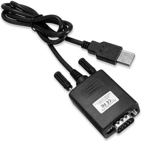 Ociodual Cable Adaptador Negro Conversor Convertidor De Usb A Puerto