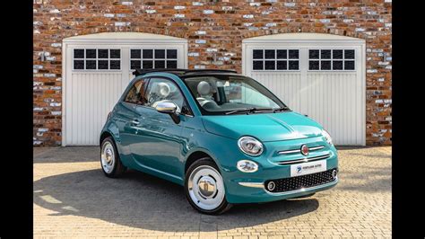 201767 Fiat 500 Convertible Anniversario Special Edition For Sale In