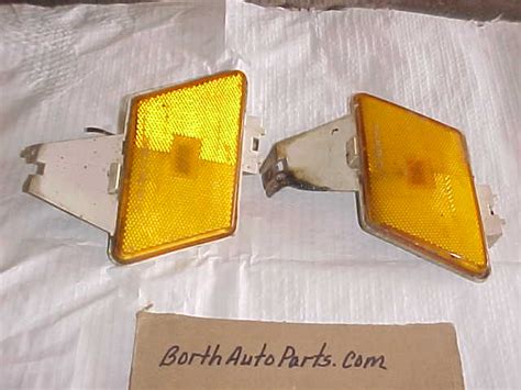 Sold Chevy Impala Caprice Bumper Marker Lights Pair Borthautoparts