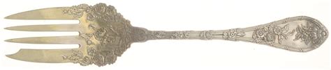 Dauphin Sterling 1897 No Monograms Individual Salad Fork By Durgin