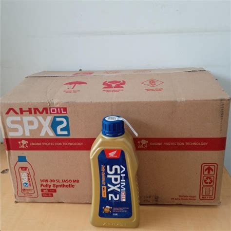 Jual OLI MOTOR MATIC AHM OIL SPX 2 800 ML 0 8 L DI JUAL 1 DUS ISI 24