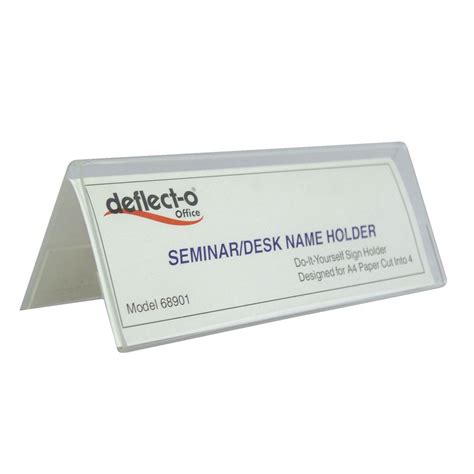 Desk Name Tag Template Professionally Designed Templates