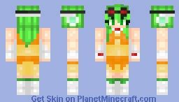 GUMI Vocaloid Minecraft Skin