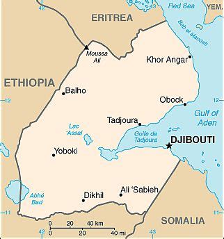 Djibouti climate: average weather, temperature, rain - Climates to Travel