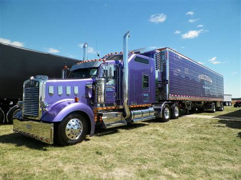 Kenworth Custom W L With Matchin Reefer Kenworth Trucks Tractor