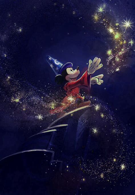 Mickey Mouse The Sorcerers Apprentice Fantasia 1940 Disney