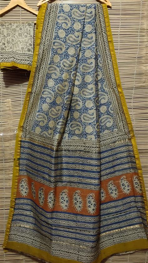 Pin By Prints Patterns On Kalam Kari Indian Saree Blouses Designs