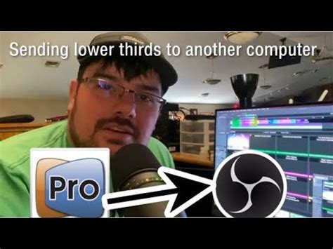 Using Alpha Key For Lower Thirds From Propresenter 7 To OBS Via NDI