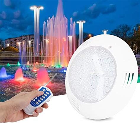 W Rgb Luz Sumergible Luz De Piscina Con Led Impermeable Ip Ac