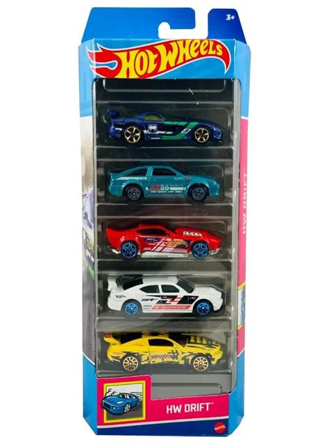 Hot Wheels Set 5 Masini HW Drift Arca Lui Noah