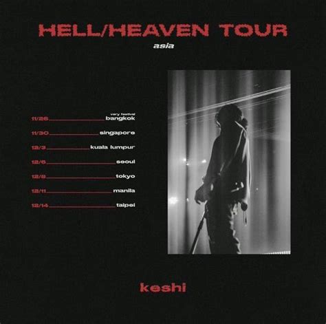 WTS KESHI LIVE KL 2 12 HELL HEAVEN TOUR Tickets Vouchers Event