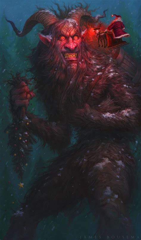 Krampus James Bousema On Artstation At