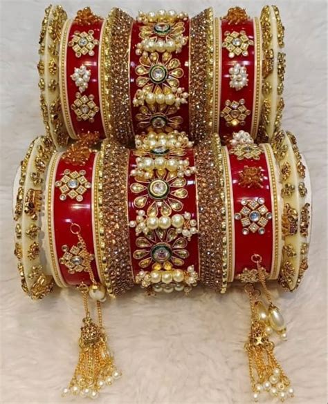 Bridal bangles | Bridal bangles, Indian bridal jewelry sets, Bridal ...