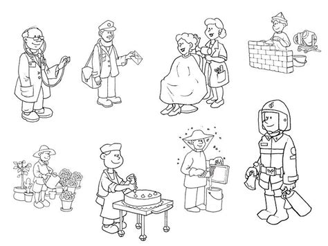 Dessins Gratuits Colorier Coloriage Les Metiers Imprimer